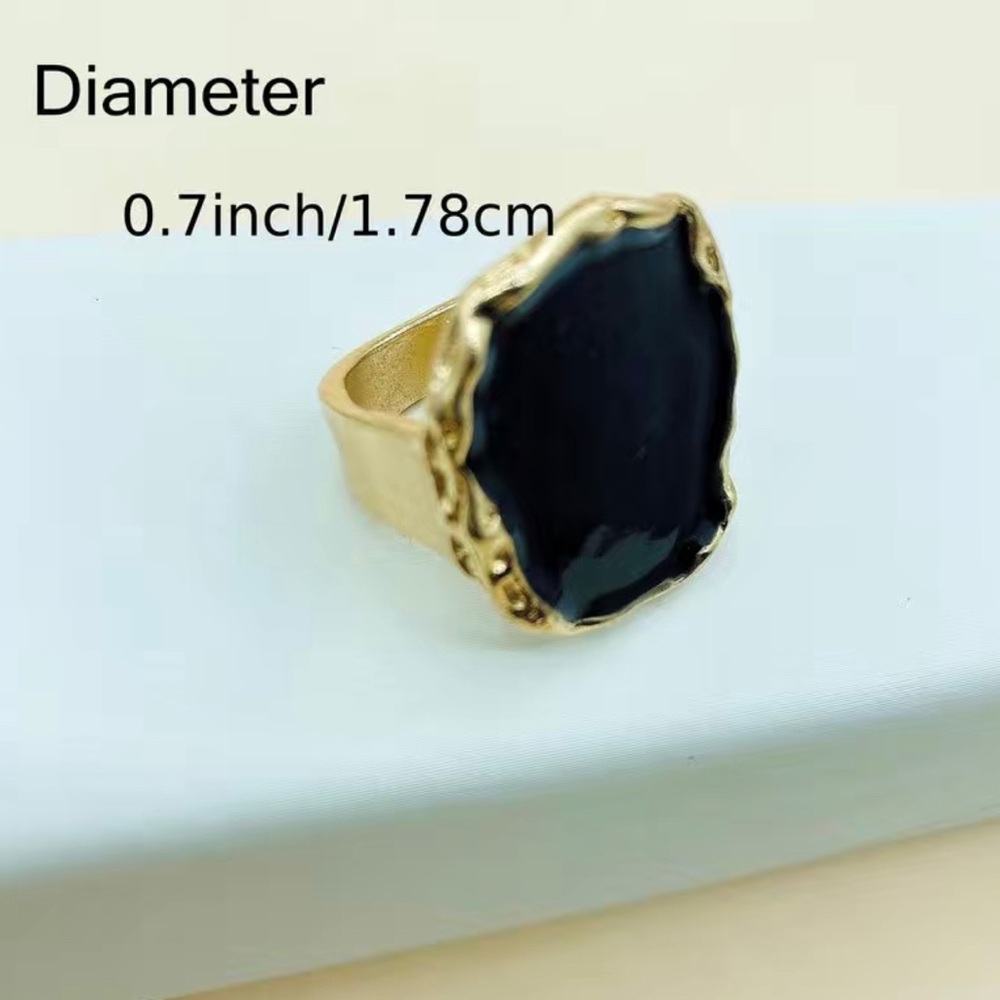 Exaggerated Personality Dome Ring Gold Plated Ring - Picture 4 of 6